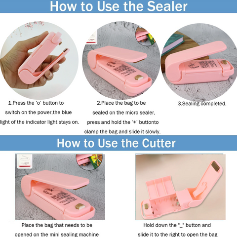 Mini Plastic Bag Sealer - Portable Heat Sealing Machine | FERVENT