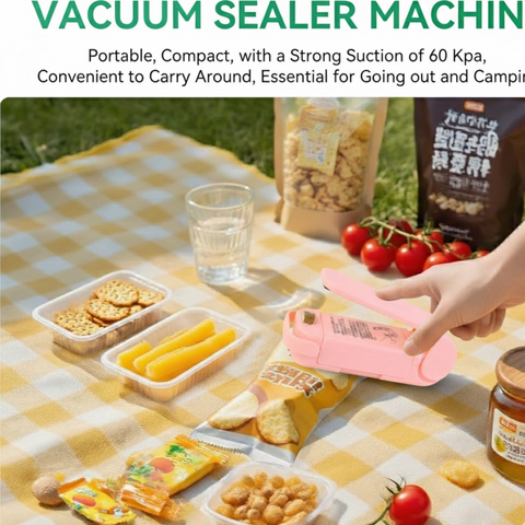 Mini Plastic Bag Sealer - Portable Heat Sealing Machine | FERVENT